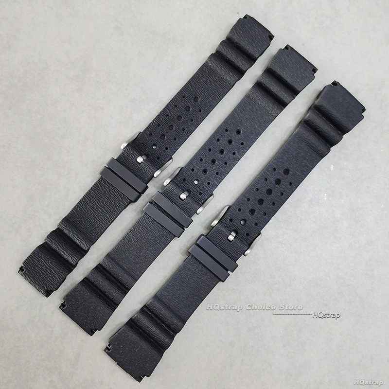 20mm 22mm 24mm Diver Silicone Watch Band Sport Strap for Seiko Casio