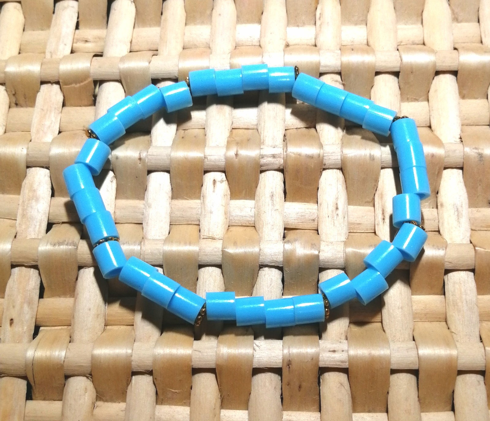 Boho Hippie Mixed Bead One Of A Kind Bracelet