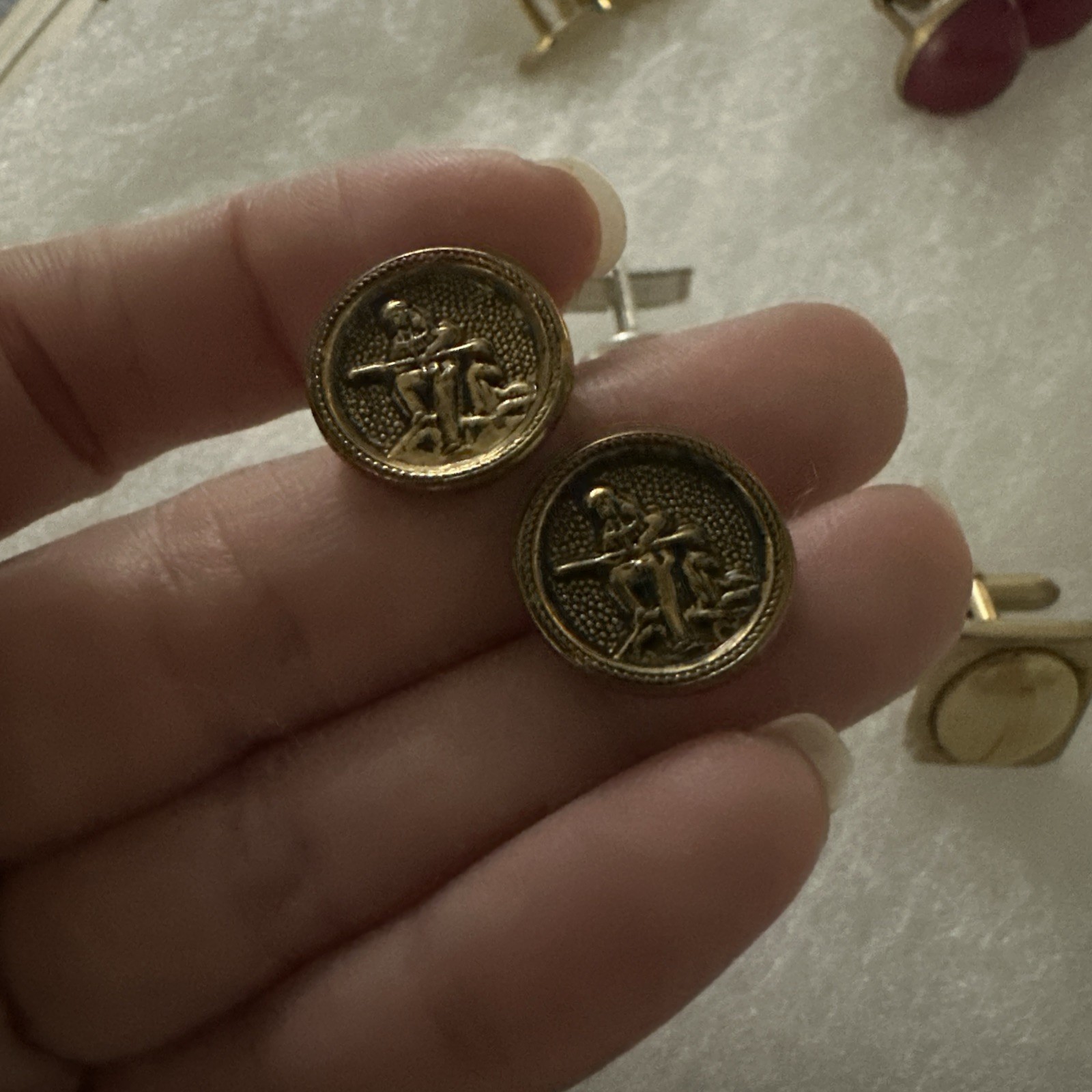 Choose what you want — 9 sets of cufflinks; Mixed designs
