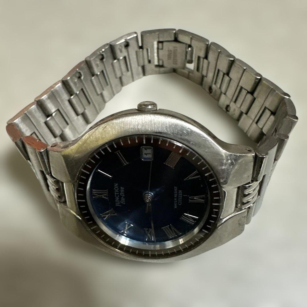 The CITIZEN JUNCTION Eco-Drive men’s watch is working.