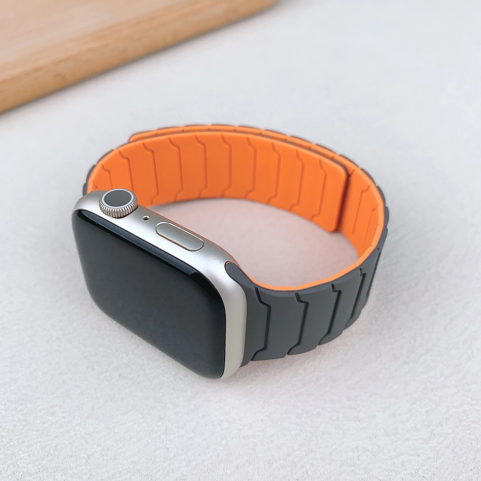 Magnetic Strap For iWatch Ultra 2 Series 10 9 8 7 SE 6 5 Silicone iWatch Band