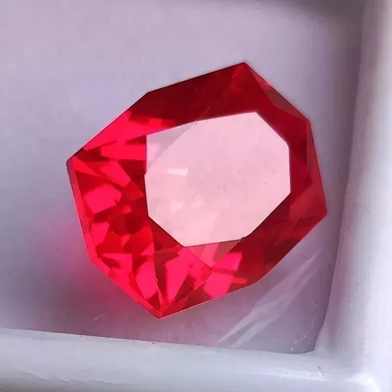 10.07 Ct Natural Fancy Cut Ruby Certified Loose Rare Gemstone Gem