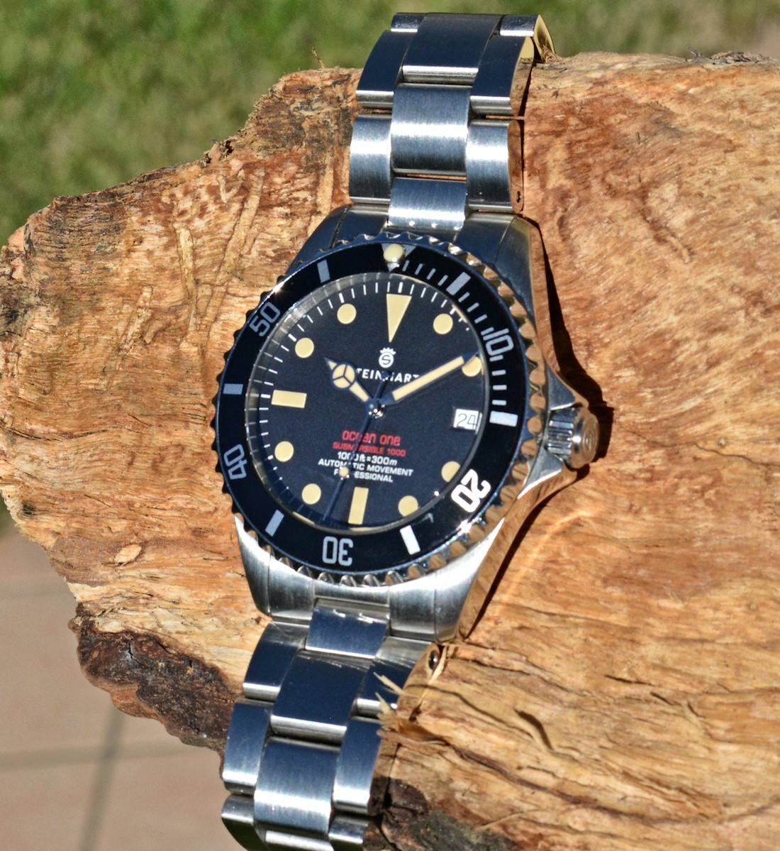 Steinhart Ocean One Red Sub Exclusively Edition For Gnomon Like New Full Set