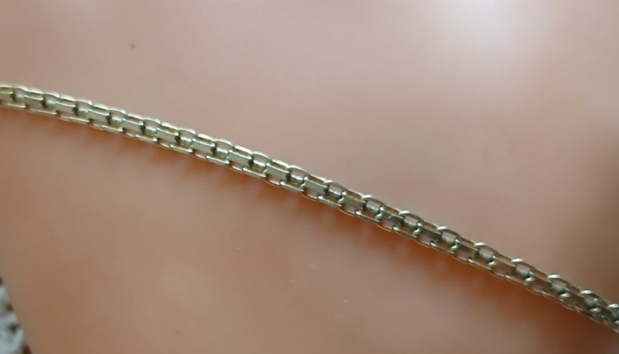 VINTAGE 14KT GOLD BRACELET ~ 7-1/4″ ~ 2.4 GRAMS ~LOVELY!