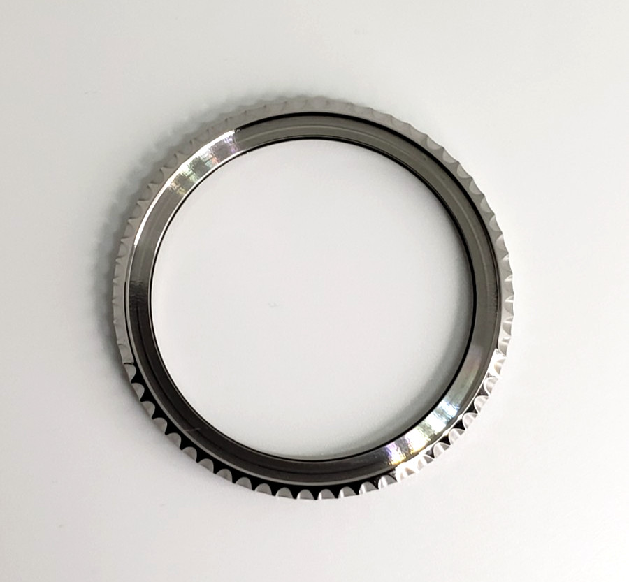 NEW STAINLESS ROTATING BEZEL FOR SEIKO 10 BAR 7S26-0040 SKX031 / 33 SUB STYLE!