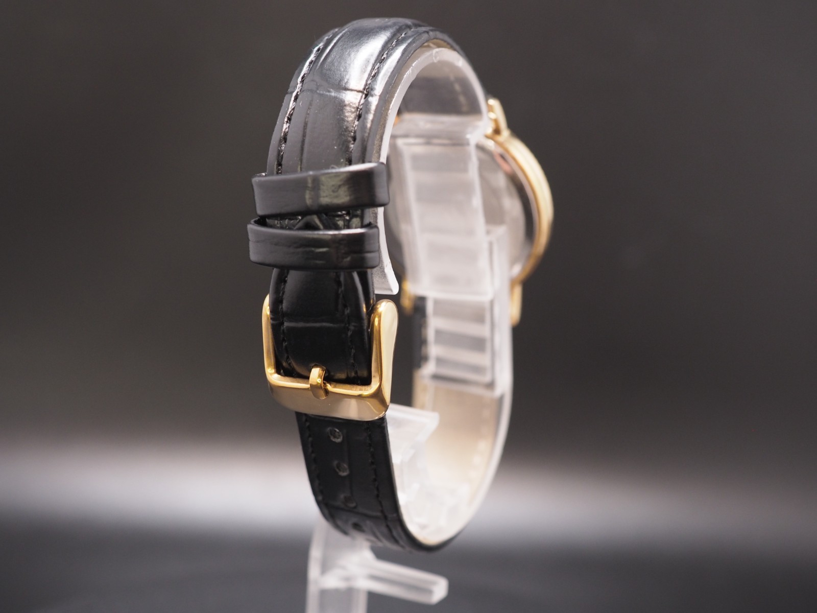 Vintage N MINT Rado 204.3608.2 Gold Dial Qz 32mm Womens Watch JAPAN Limited