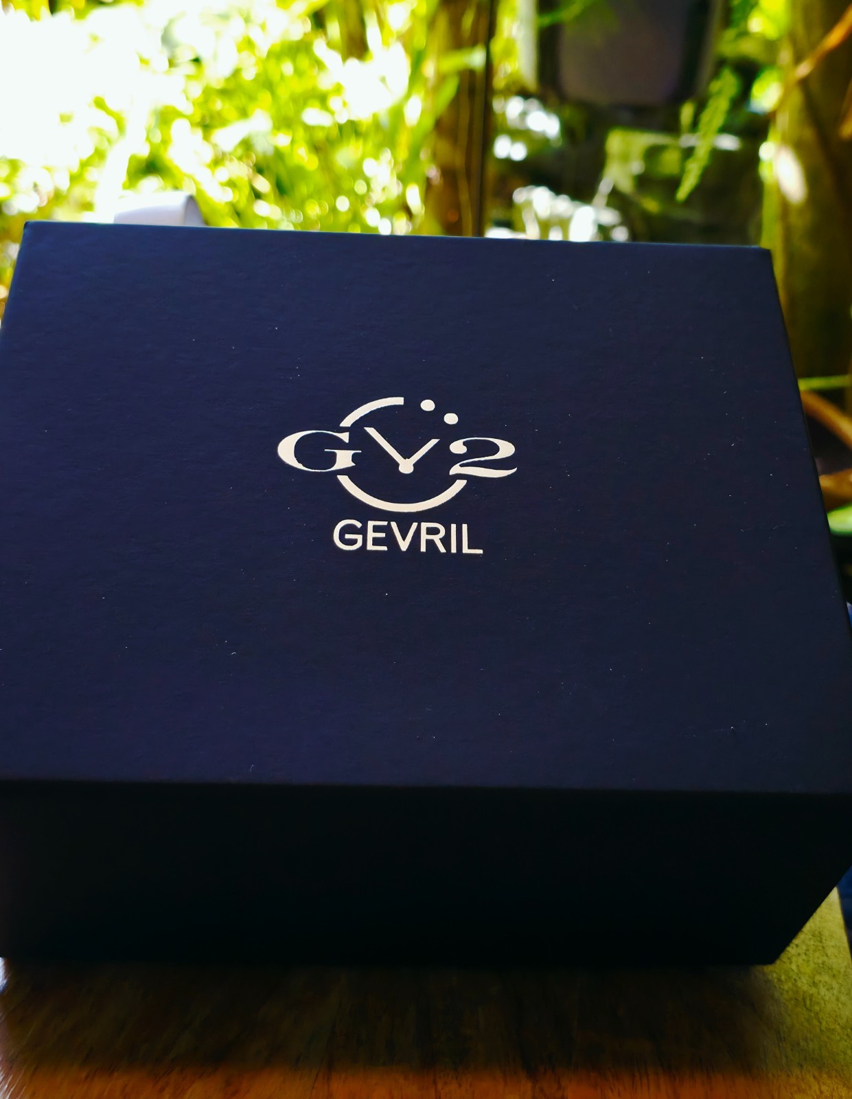 GEVRIL SCUDERIA SWISS MADE ⌚ TACHOMETER SAPPHIRE CRYSTAL CARBON FIBER BLUE ALARM