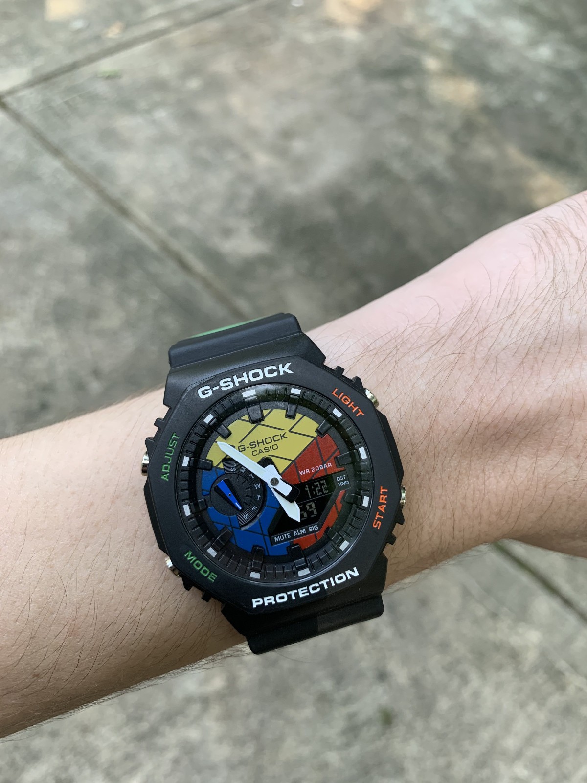 Casio G-Shock Rubik’s Cube Limited Edition Black Resin Only