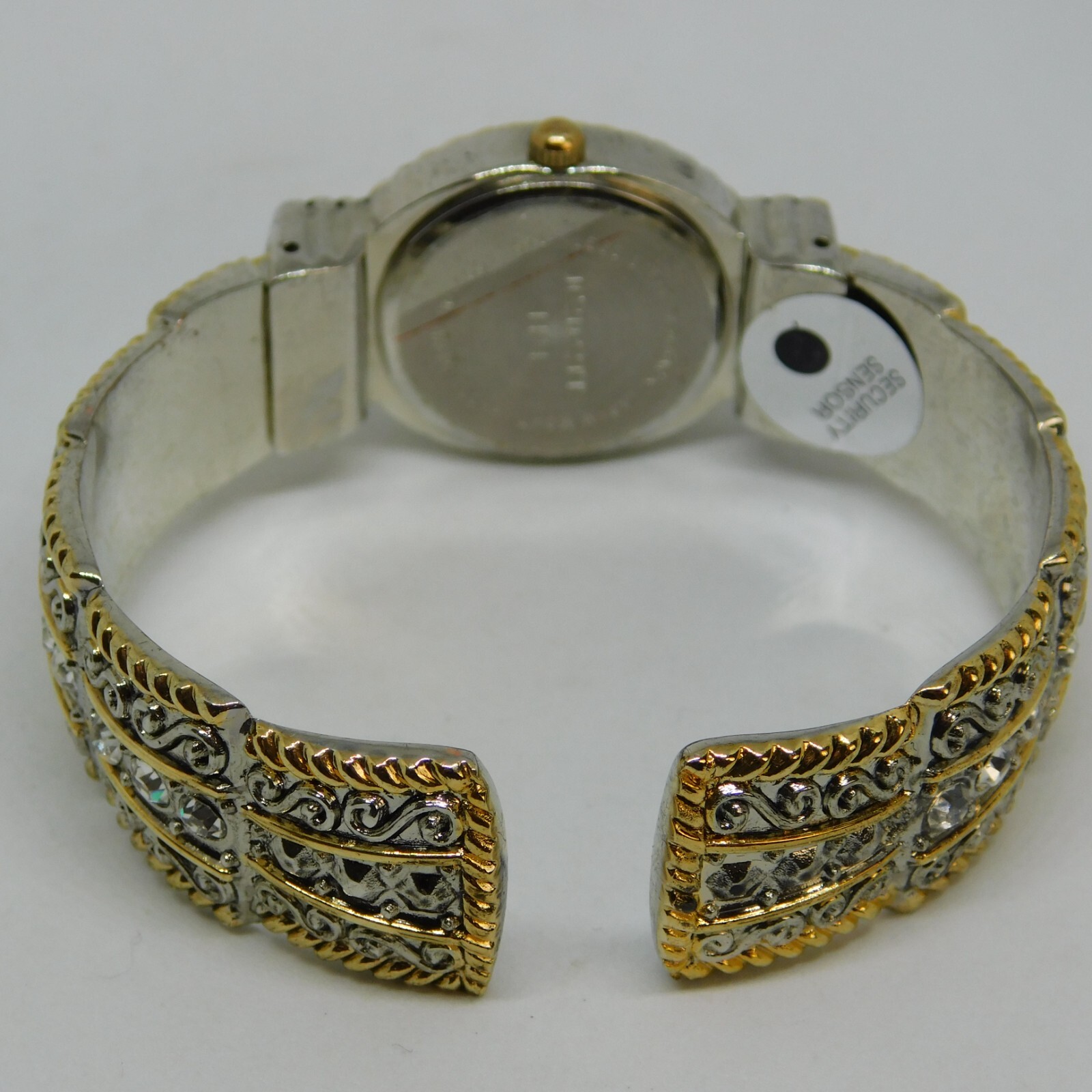 Accutime Watch Corp. JC2D22TT Cuff Bracelet Women’s Watch Sz. 6 1/4″ New Battery