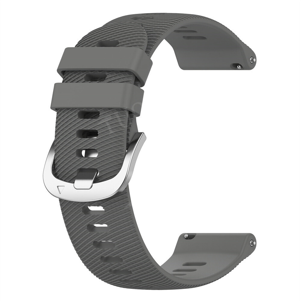 Sports Silicone Strap Band Case For Garmin Forerunner 255 / 265 Smart Watch Band