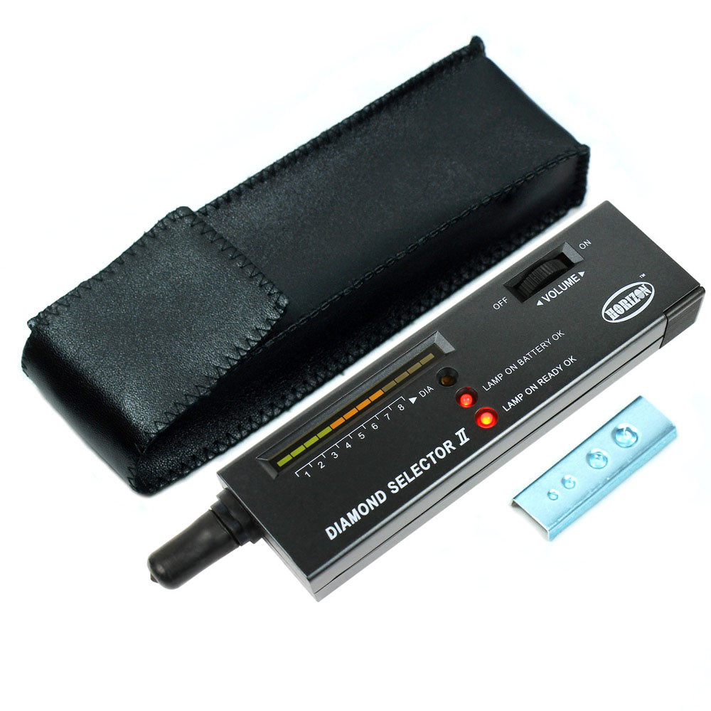Jeweler Diamond Tool Kit : Portable Diamond Tester – 60X Illuminated Loupe