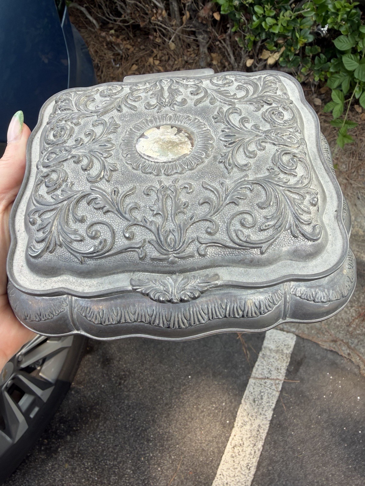 Antique Victorian Style Jewelry Box