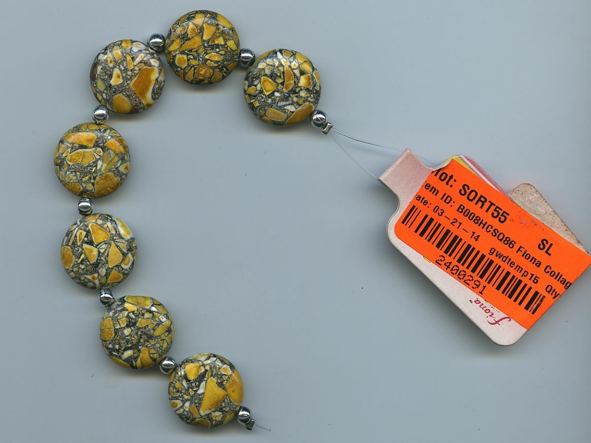 FIONA Jewelry Collage Stone Beads Bracelet?