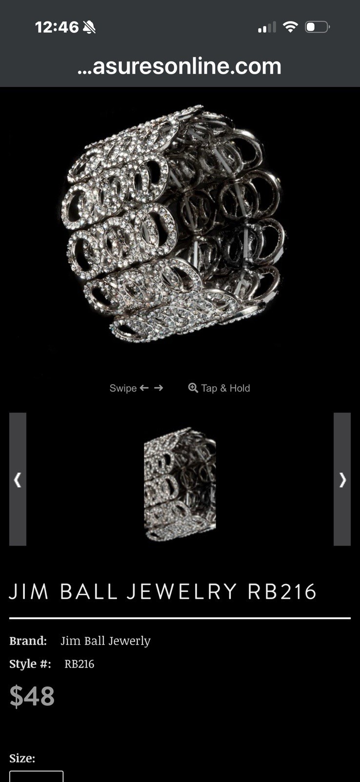 Jim Ball Stretch Bracelet