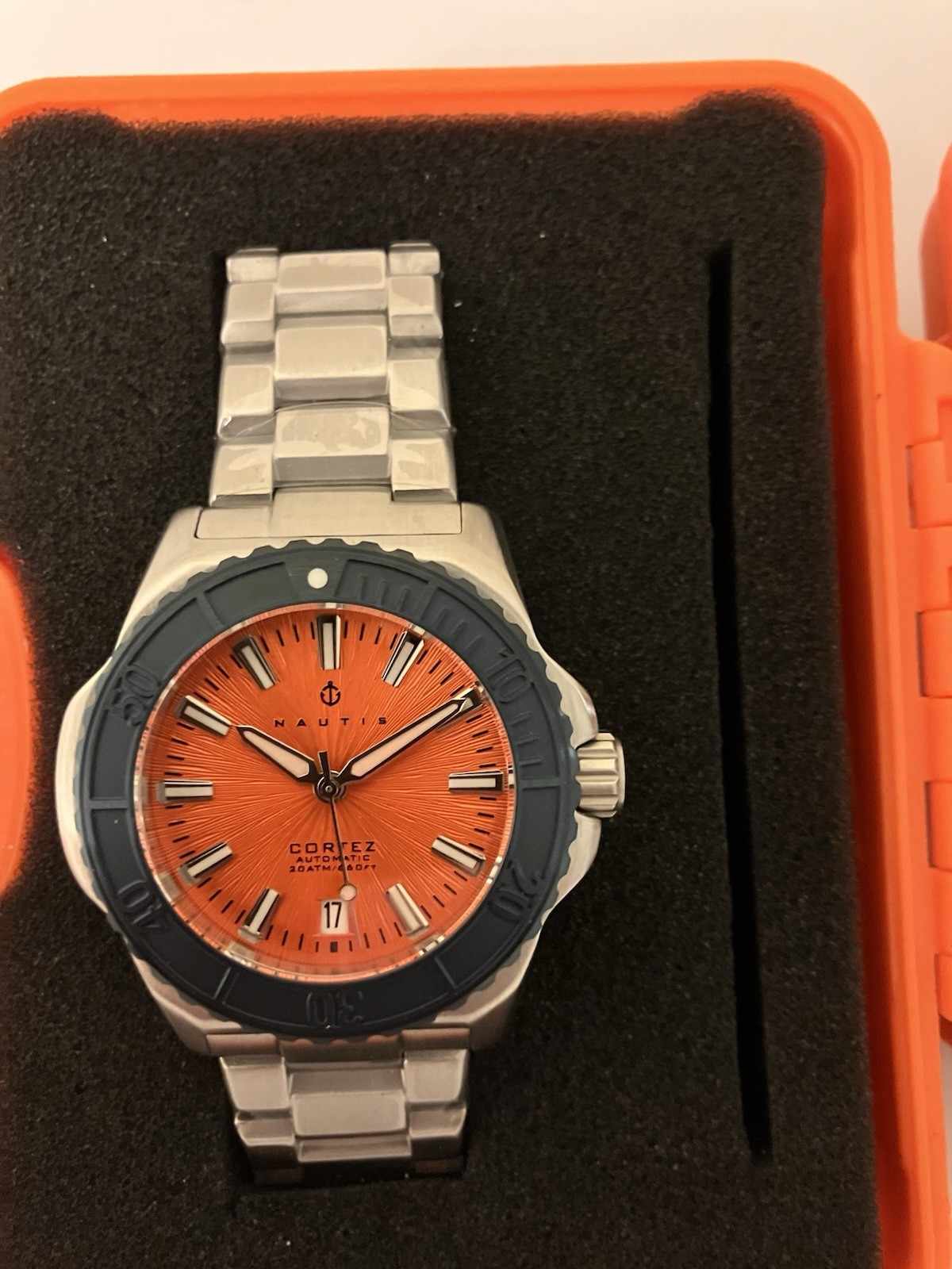 Nautis Cortez Automatic Watch, Seiko NH35A, Ltd Edition, New In Box