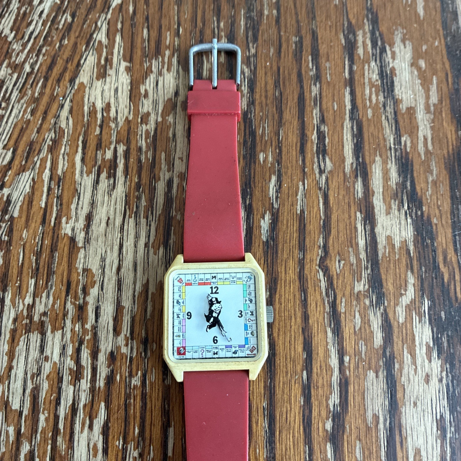 AJ35 Rare Sekonda Monopoly Vintage Unisex Quartz Watch 1980s Untested Sold As Is