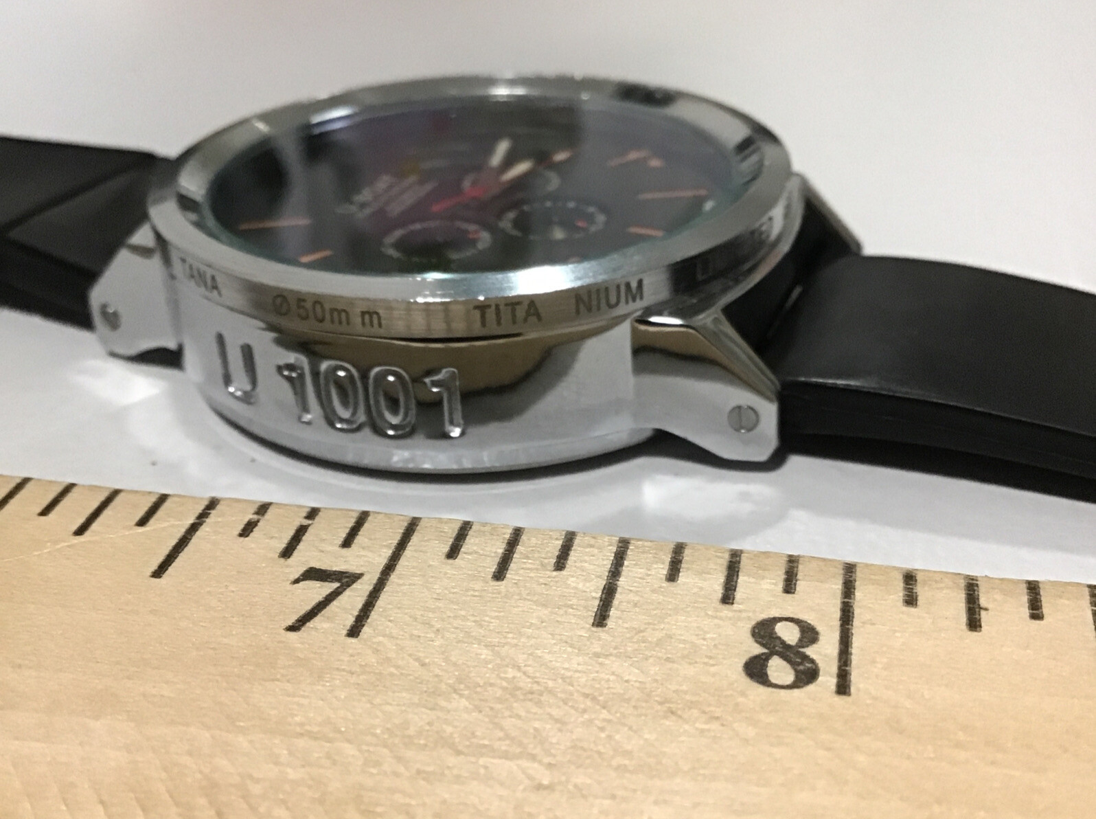 U-Boat U1001 N2 of 1001 Automatic Chronograph Limited Edition Titanium 50mm