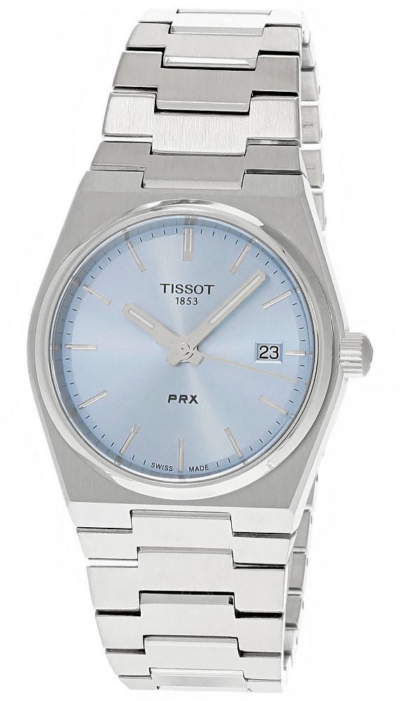 Tissot PRX Quartz 35mm Light Blue Dial SS Unisex Watch T137.210.11.351.00