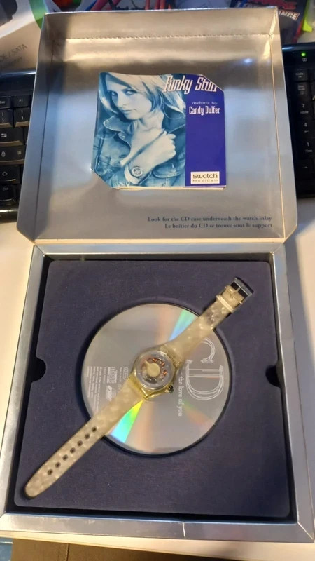1997 Swatch Musicall “Funky Stuff” – Candy Dulfer Limited Edition Set (SLZ107