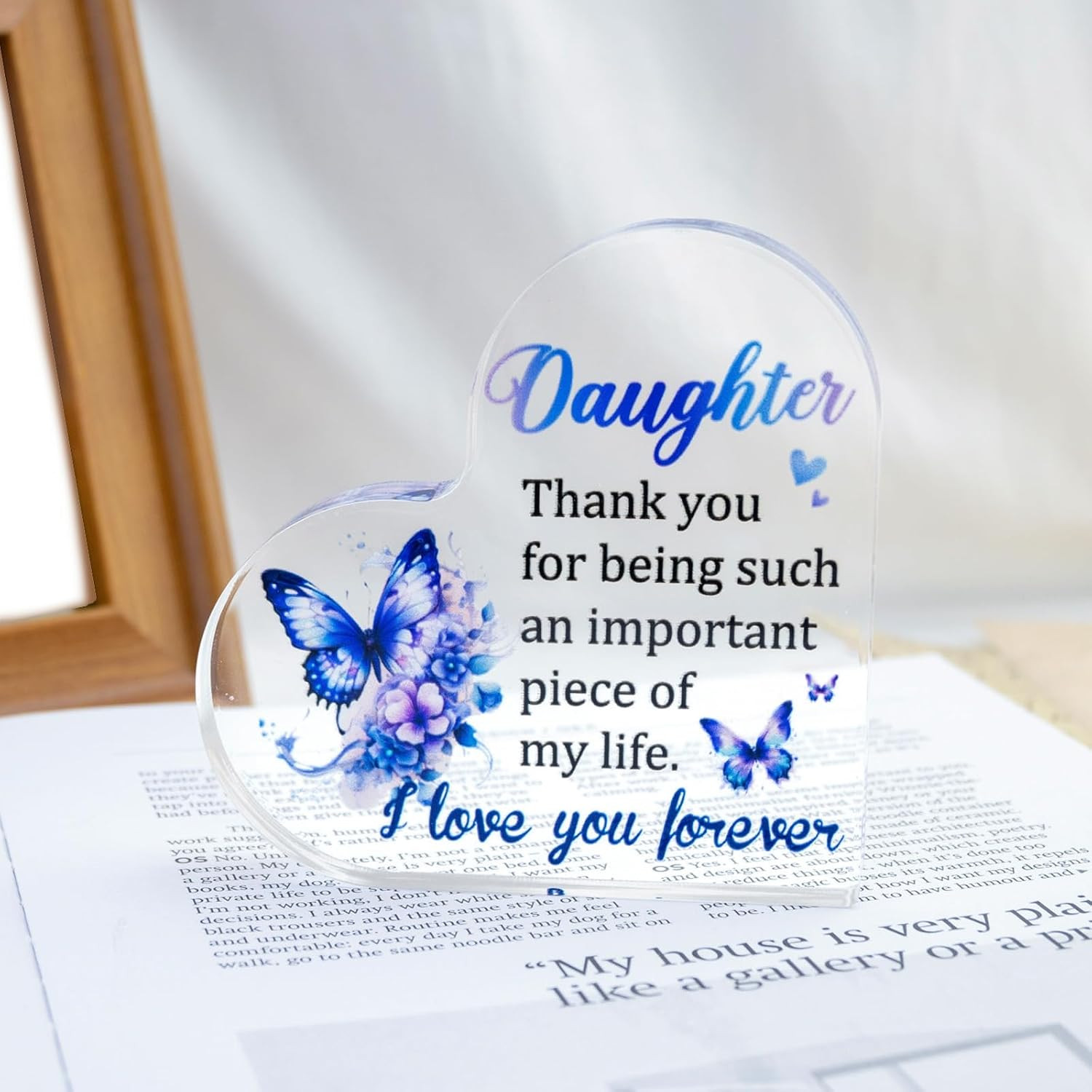 Daughter Gifts From Mom Birthday Gift For Daughter Adult From Mom Dad Unique Chr