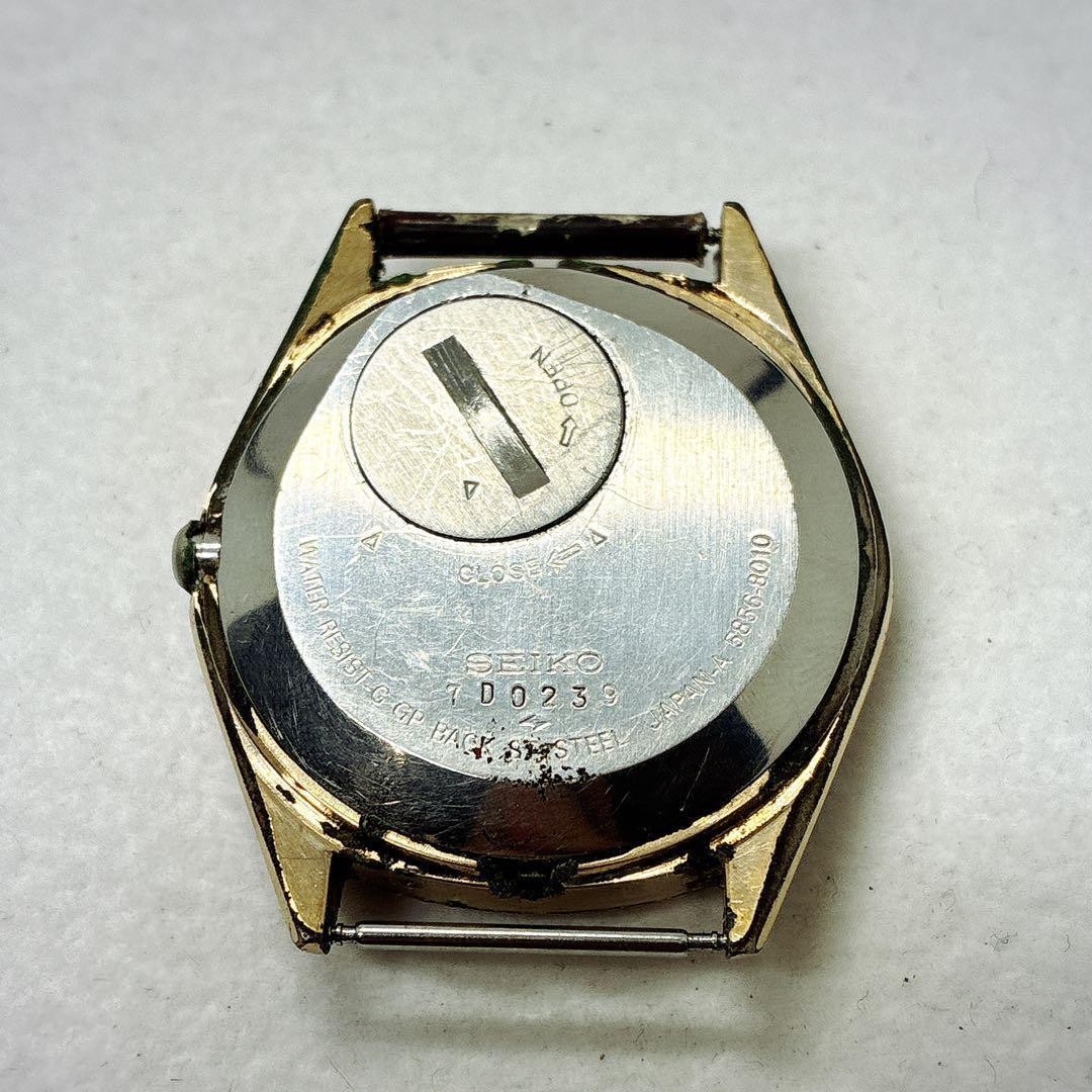 Rare Kameido-made Seiko King Quartz 5856-8010 [Non-functional] For parts, etc.
