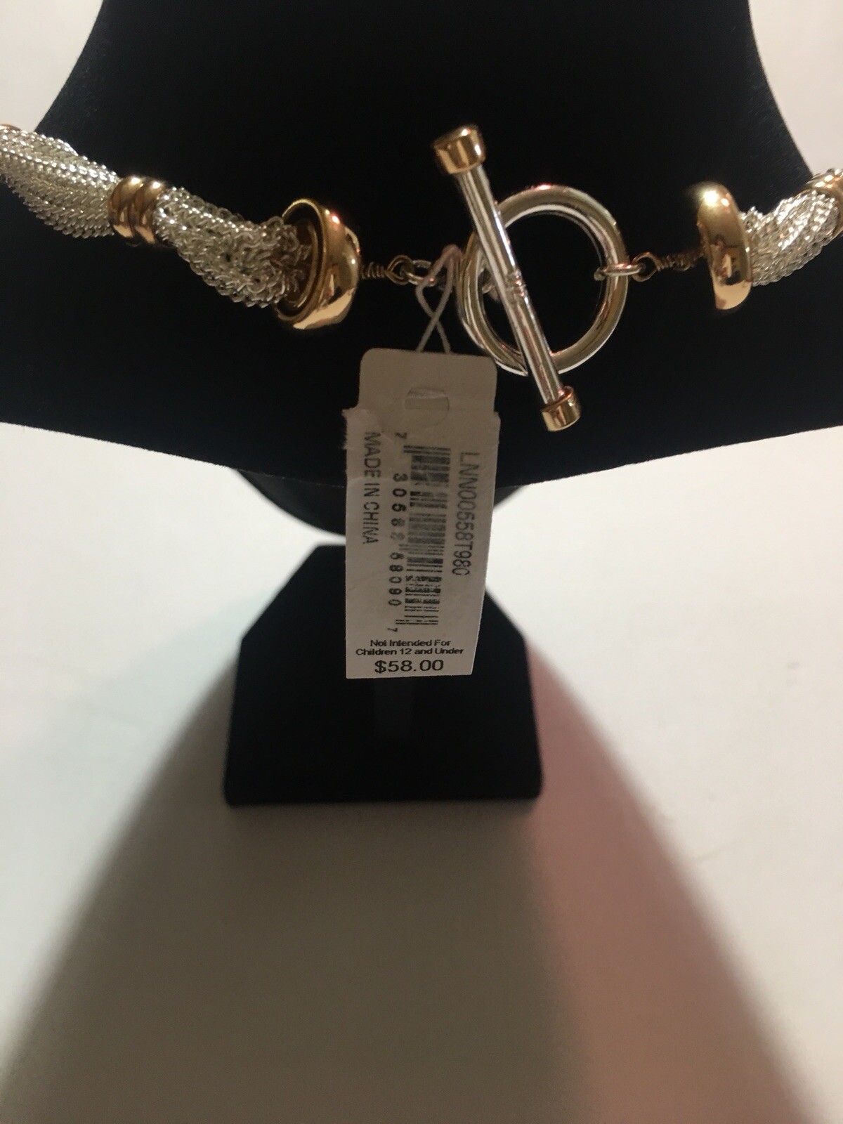 Lauren Ralph Lauren Collar Chain Necklace, Gold/Silver
