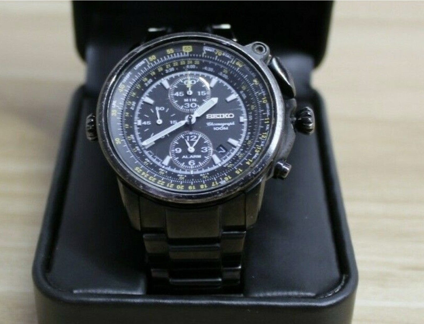 Seiko Quartz Flightmaster Pilot ( 7T62 – 0HM0 )