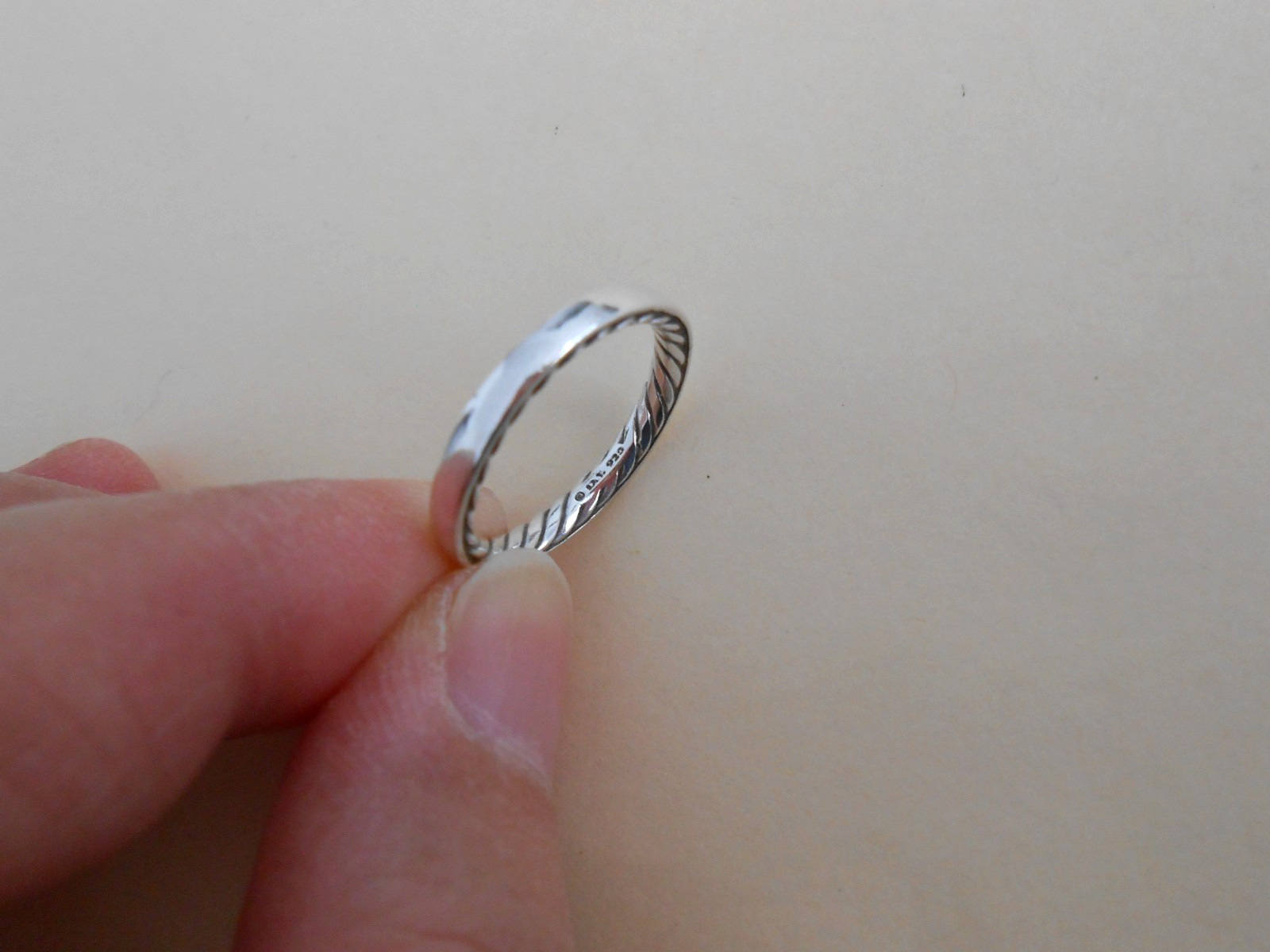 David Yurman Streamline Band Ring In Sterling Silver, 2 mm, Size 5.5