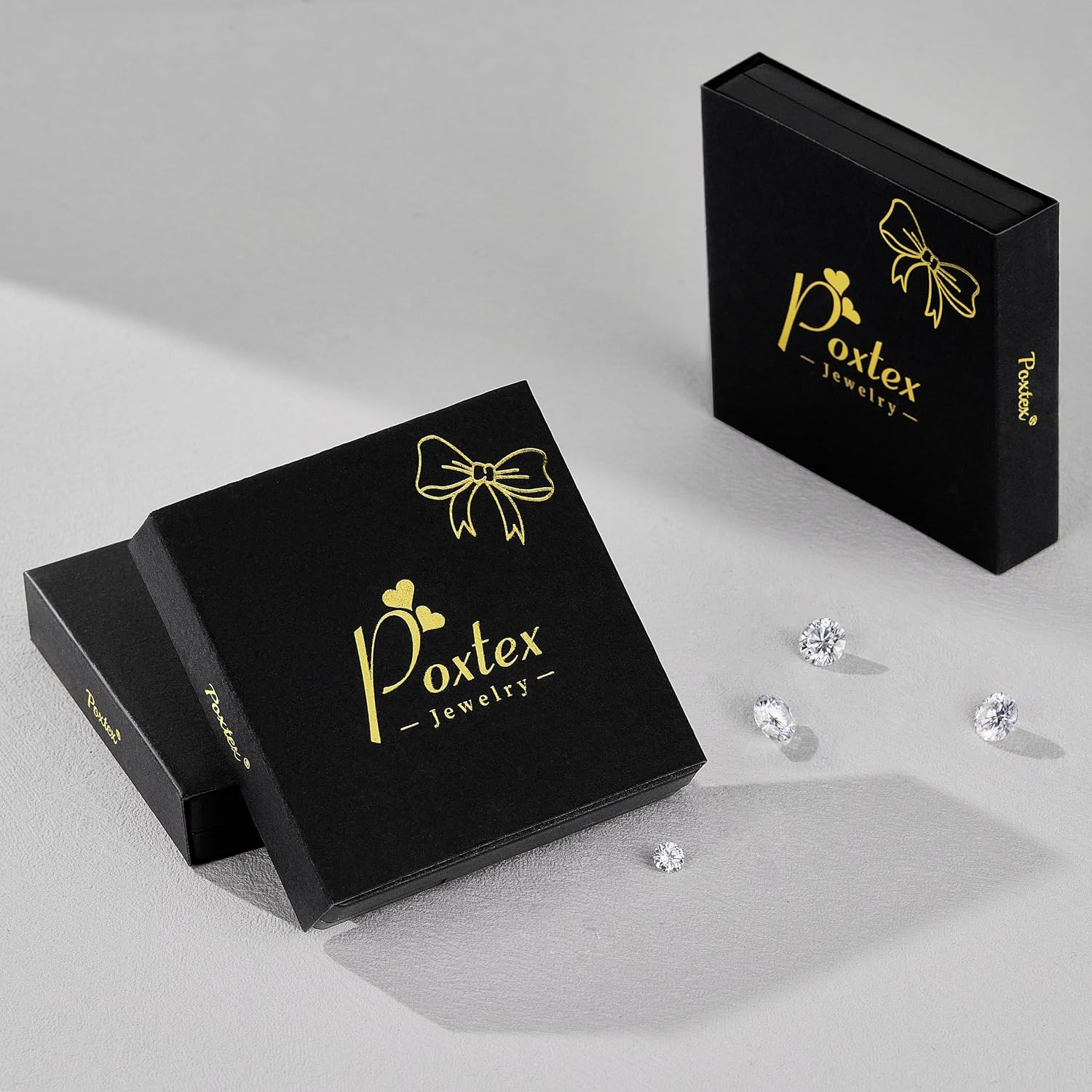 3 Pairs Dainty Small Earrings Set for Women Trendy, Birthstone Stud Huggie Hoop