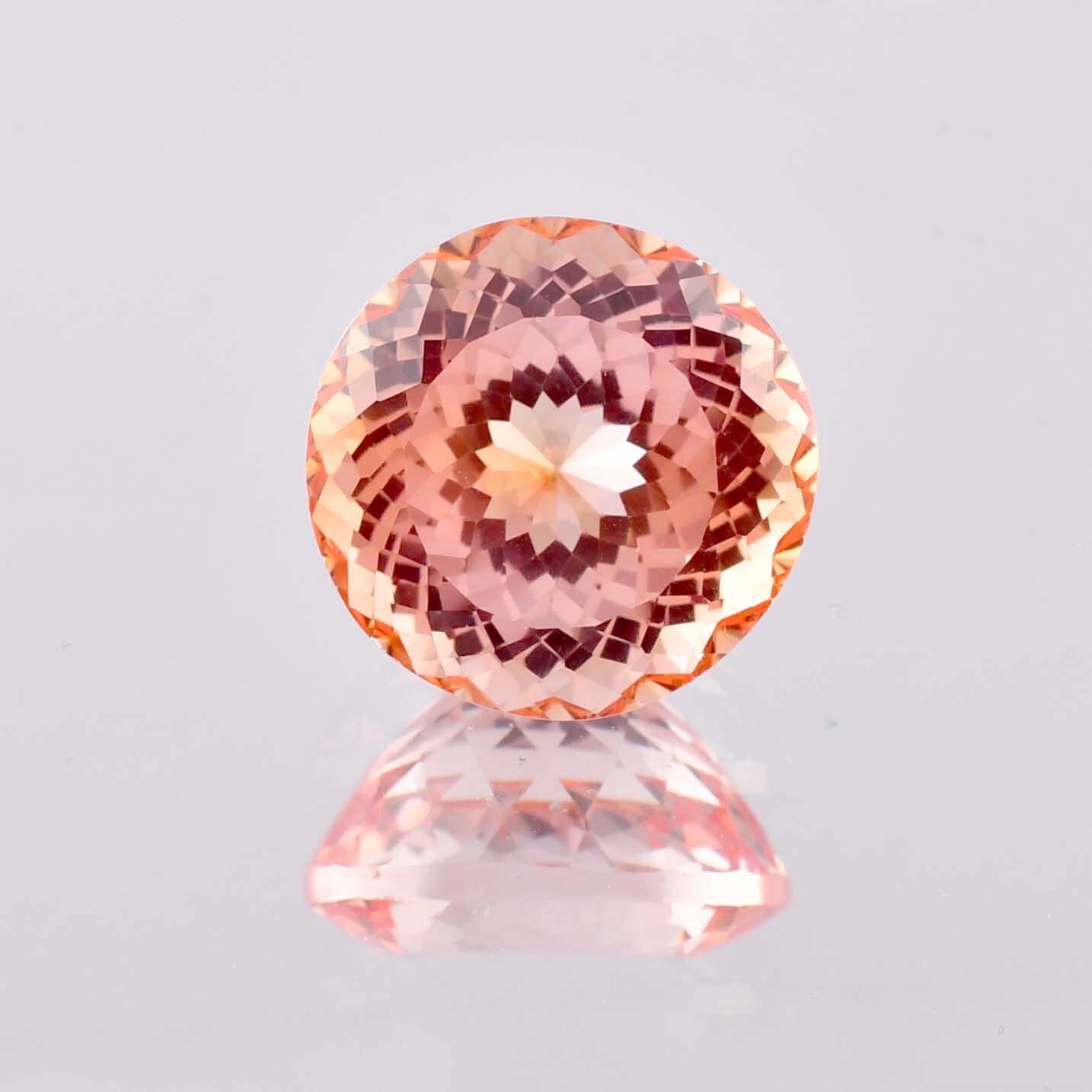AAA+ Natural Peach Padparadscha Sapphire GIT Certified Gemstone Select Any Size