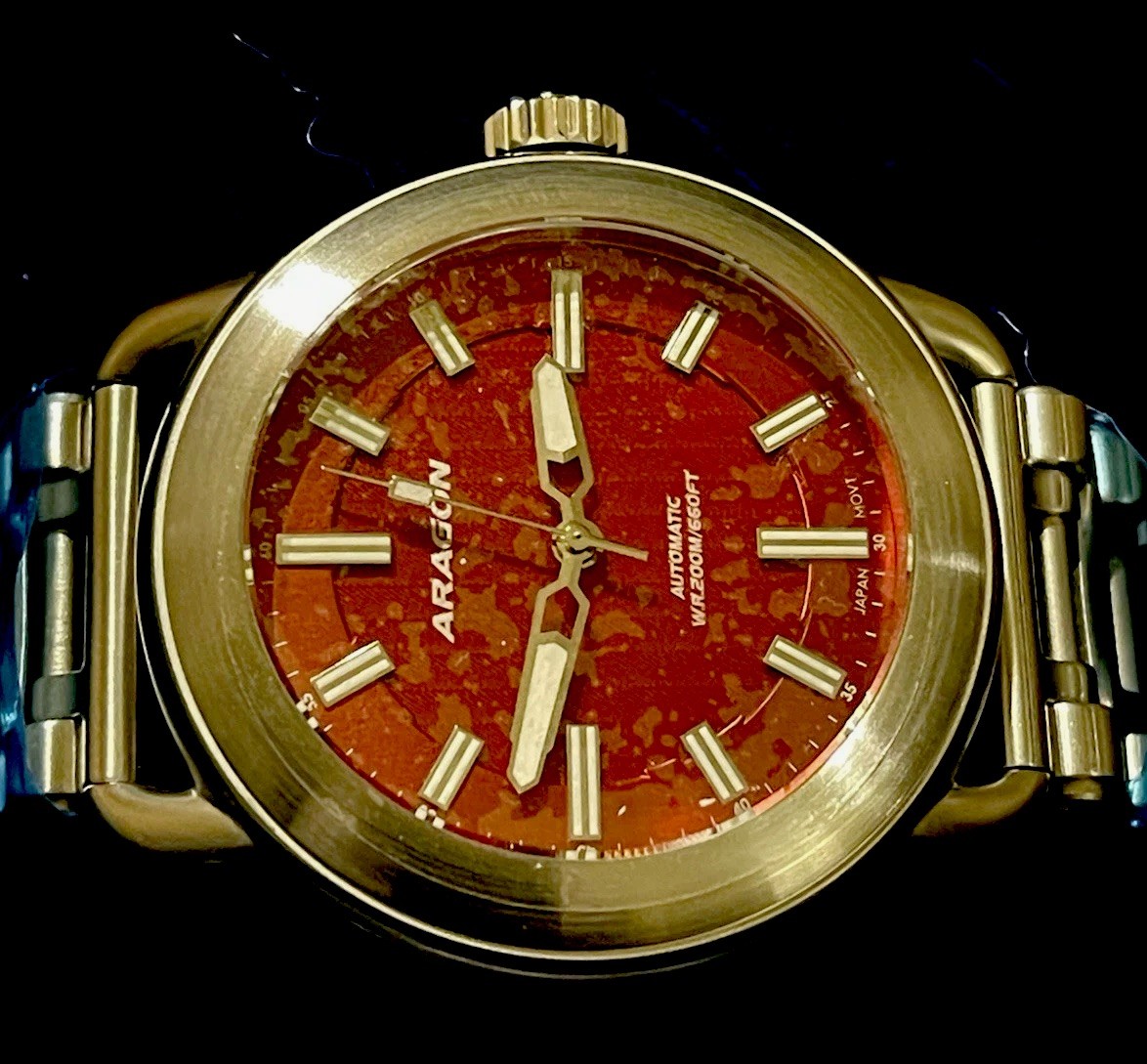 Aragon A548RED Millipede EVO NH35 50mm