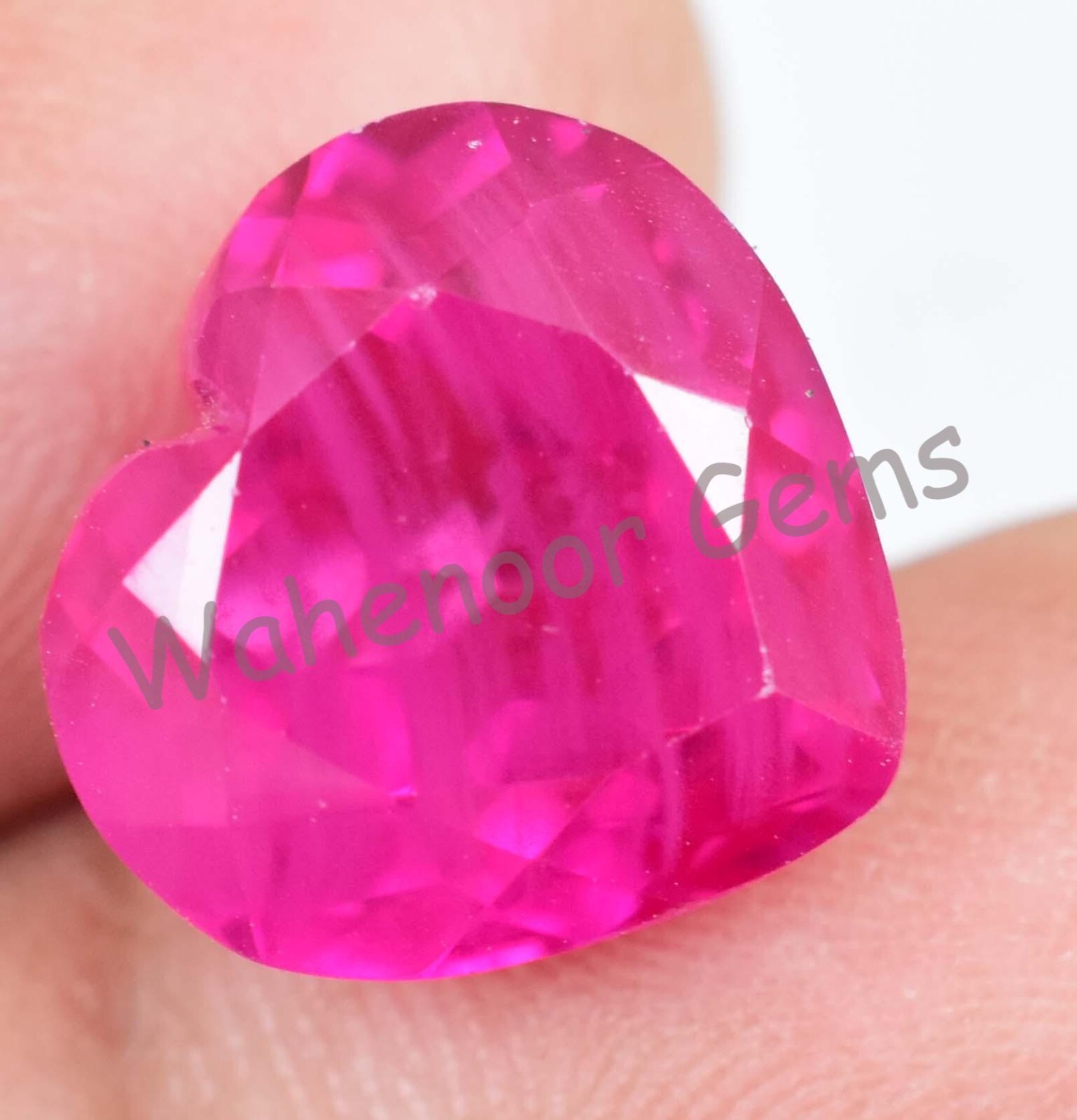 12.40 Ct Natural Mogok Rose Red Ruby Rare Stunning CERTIFIED Loose Gemstone