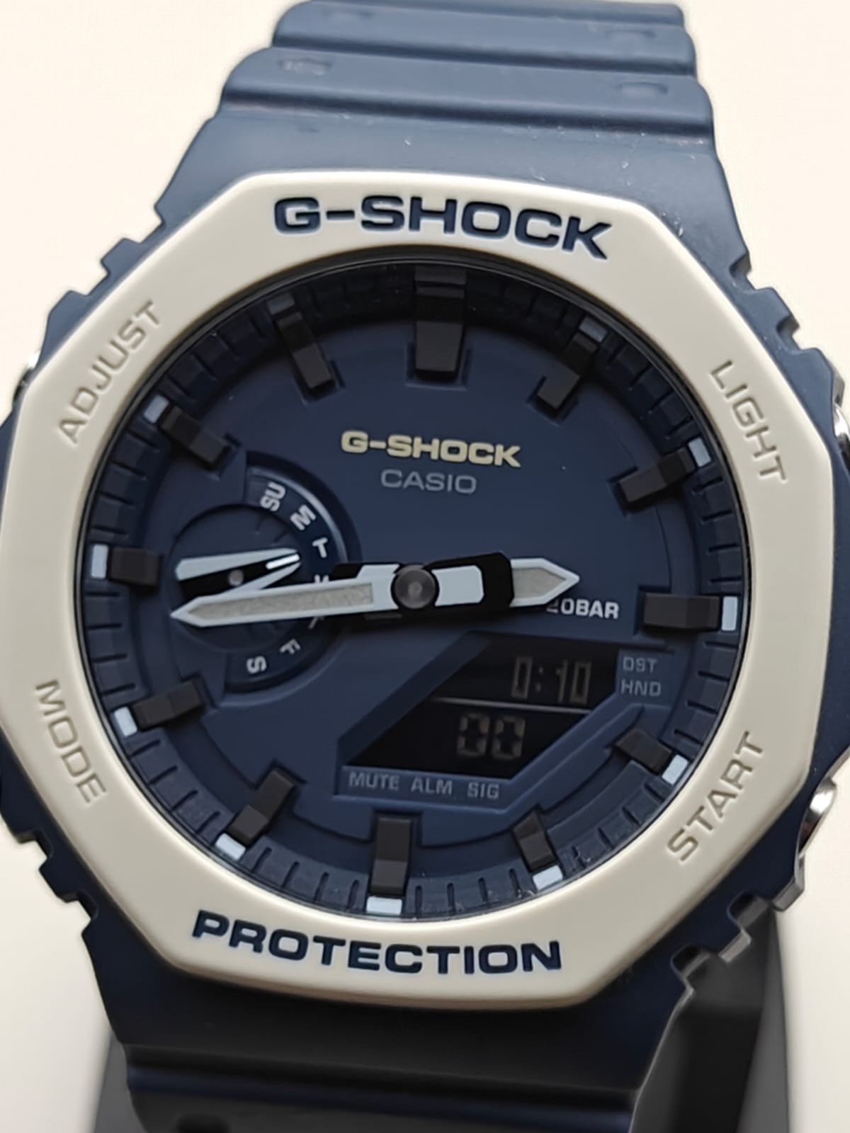 Casio G-Shock Casioak Ga2110et Blue Digital Watch Rare Earth Tone Color 45.4mm