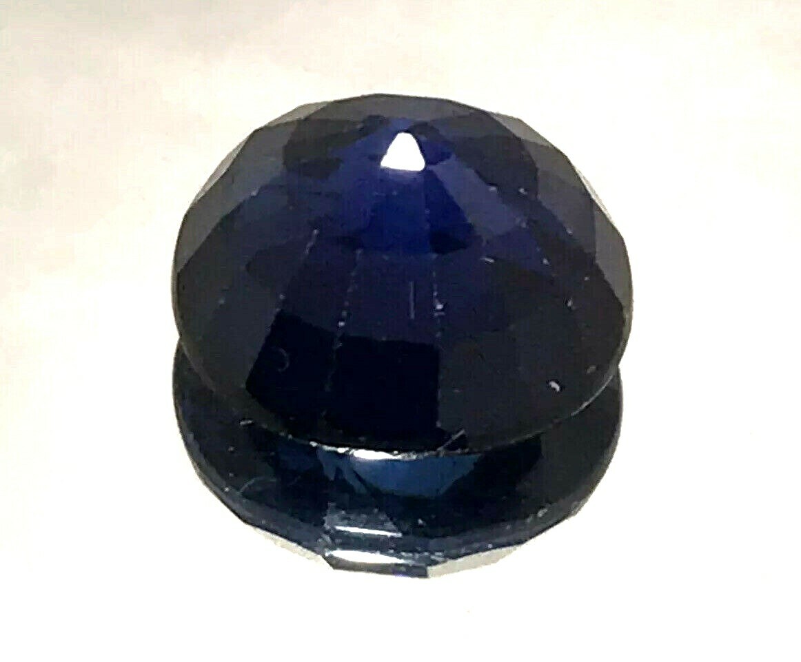4.50 Ct Natural Blue Sapphire , Excellent Oval Cut , SI Clarity,9 mohs