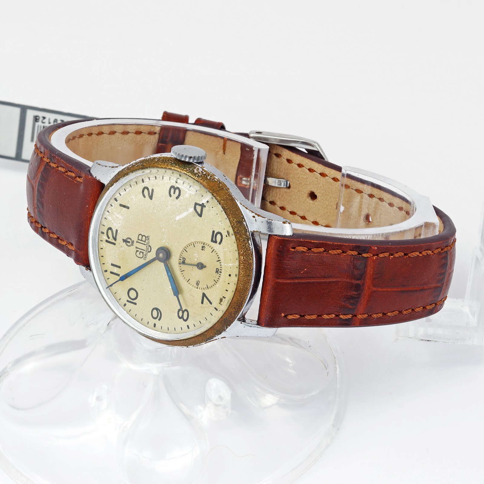 Rare GUB Glashutte cal. 28 Q1 vintage 1950s mechanical Men’s watch A Lange Söhne