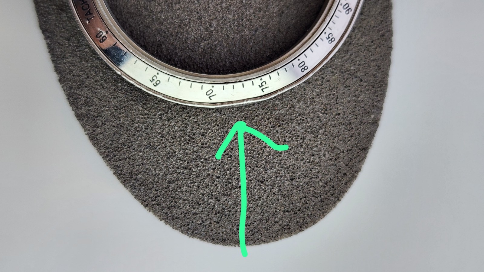 Genuine Original Omega Speedmaster Stainless Steel Bezel 38mm