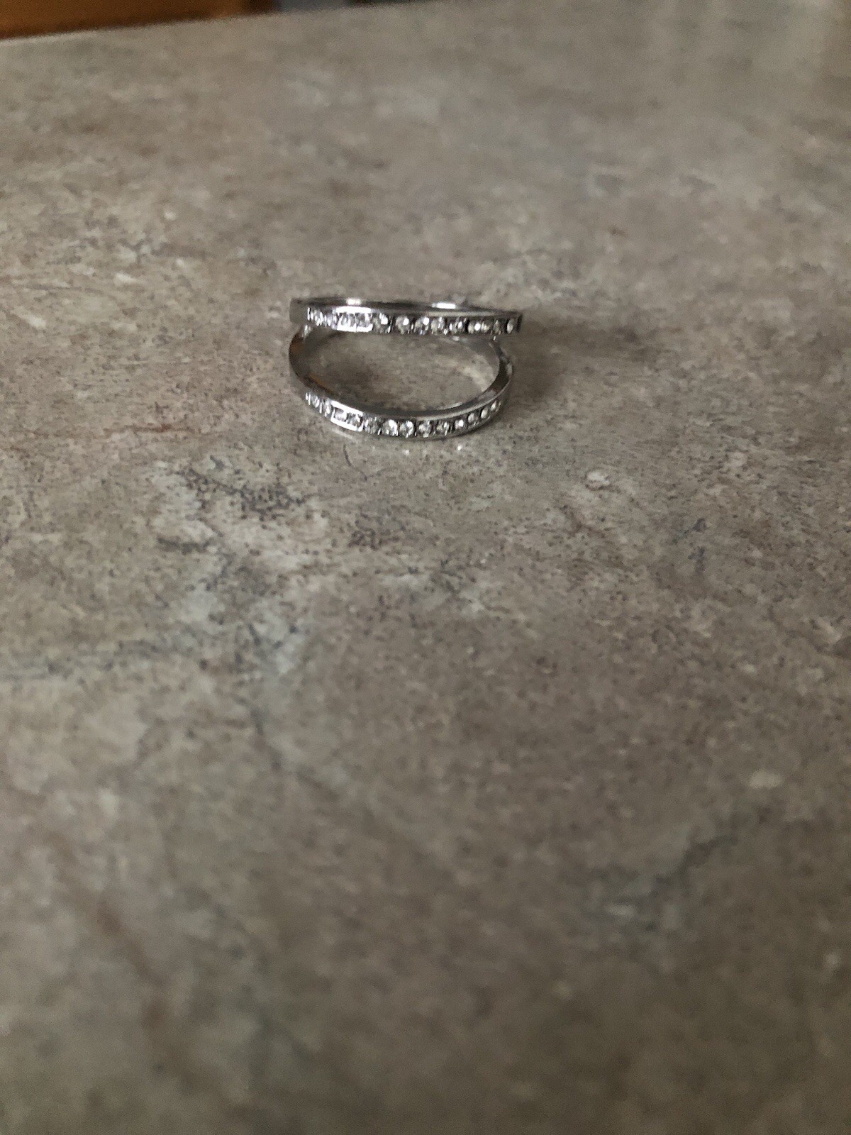 Double Ring Size 9 EUC