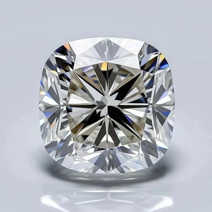 Natural White Diamond 2.30 CT Cushion Cut 8 mm VVS1 D Grade Certified Stone