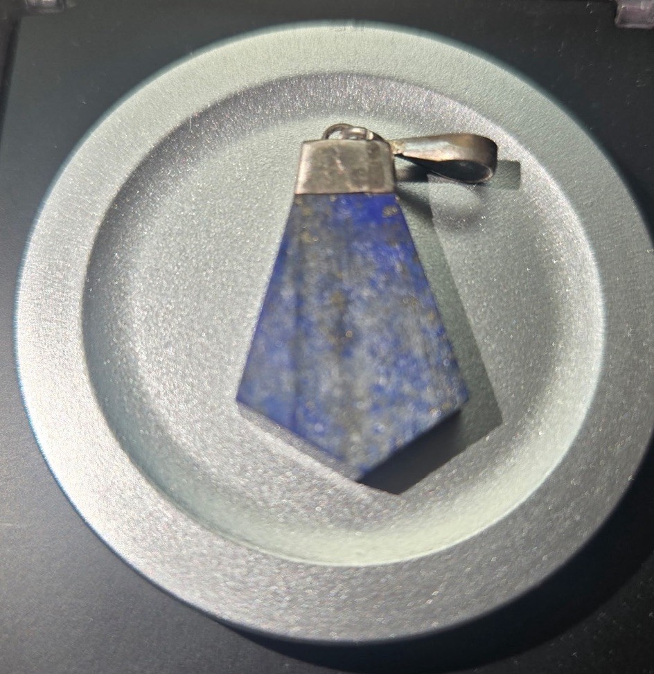 Lapis Lazuli Pendent 925 Sterling Silver Gemstone Jewelry