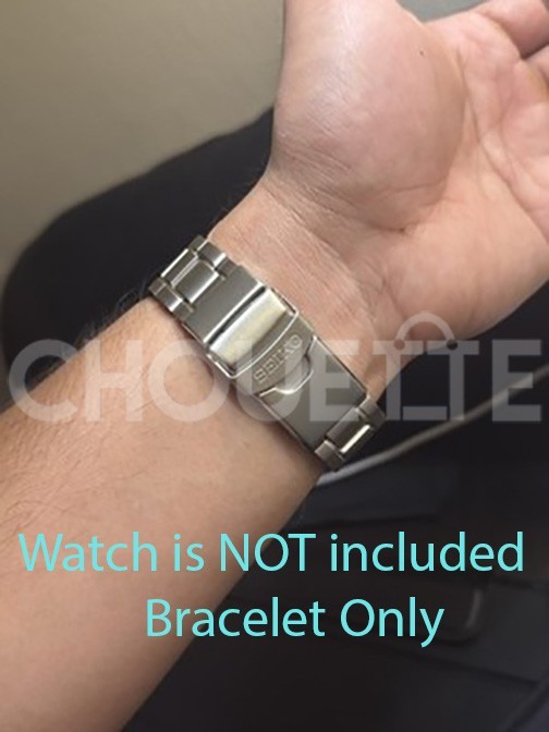 OEM SEIKO Turtle SRP773, SRP775, SRP777, SRP779 Stainless Steel Bracelet w/ PINS