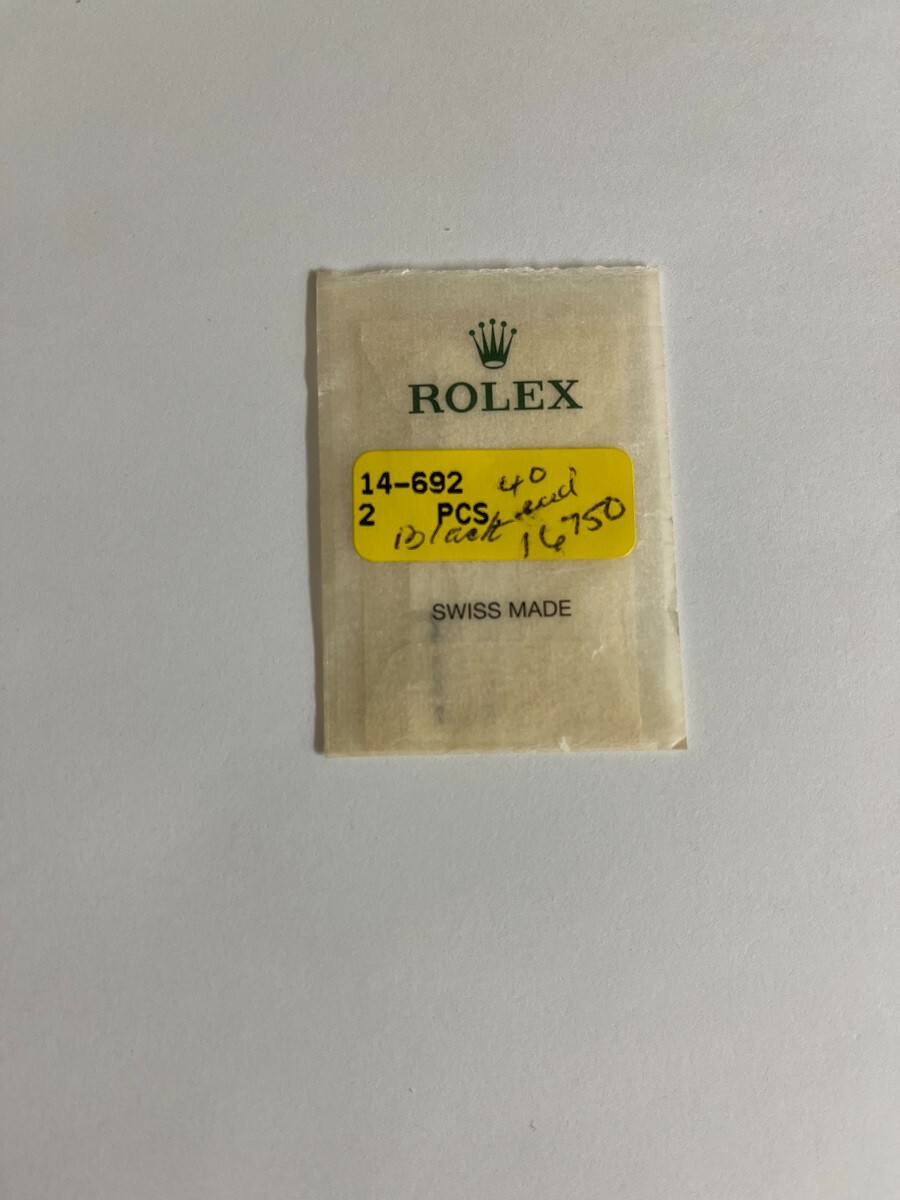 Genuine Rolex 2 Minute And 2 Hour Hands 14-692 Black Model 16550 factory open