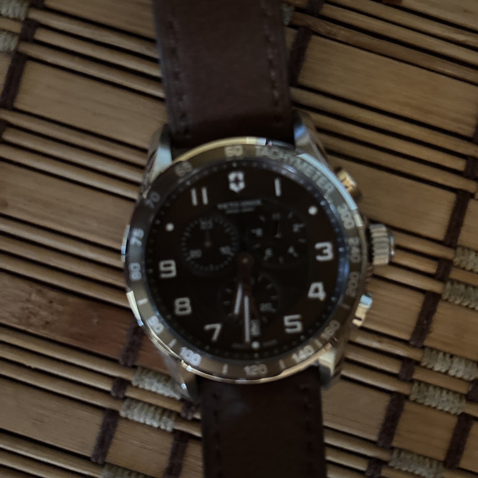 Victorinox Swiss Army Tachymeter Men’s Watch New.
