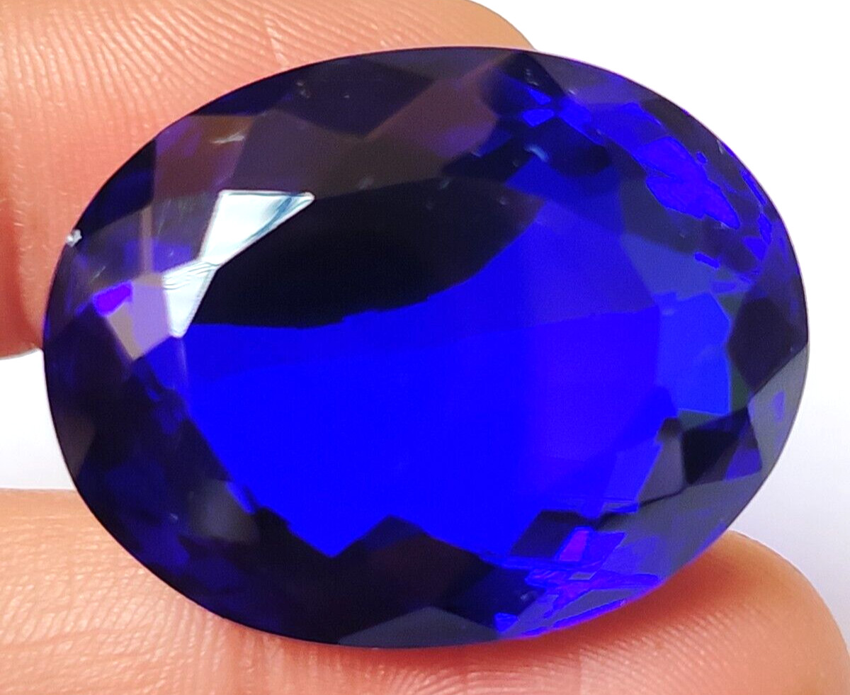 AAA+ Large Blue Tanzanite 80.85 Ct. Oval Cut Loose Gemstone Gift for Women/Her