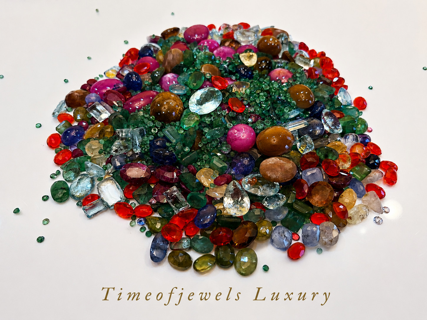 50 CARAT GEM LOT NATURAL UNTREATED GENUINE LOOSE GEMSTONES (LUXURY VERSION)