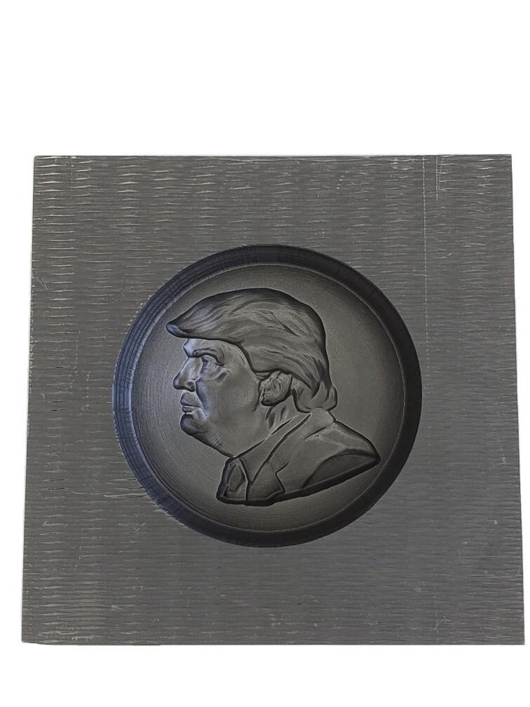 Trump 3D Graphite Ingot Mold for Gold Silver Copper Tin Melting Casting Refining