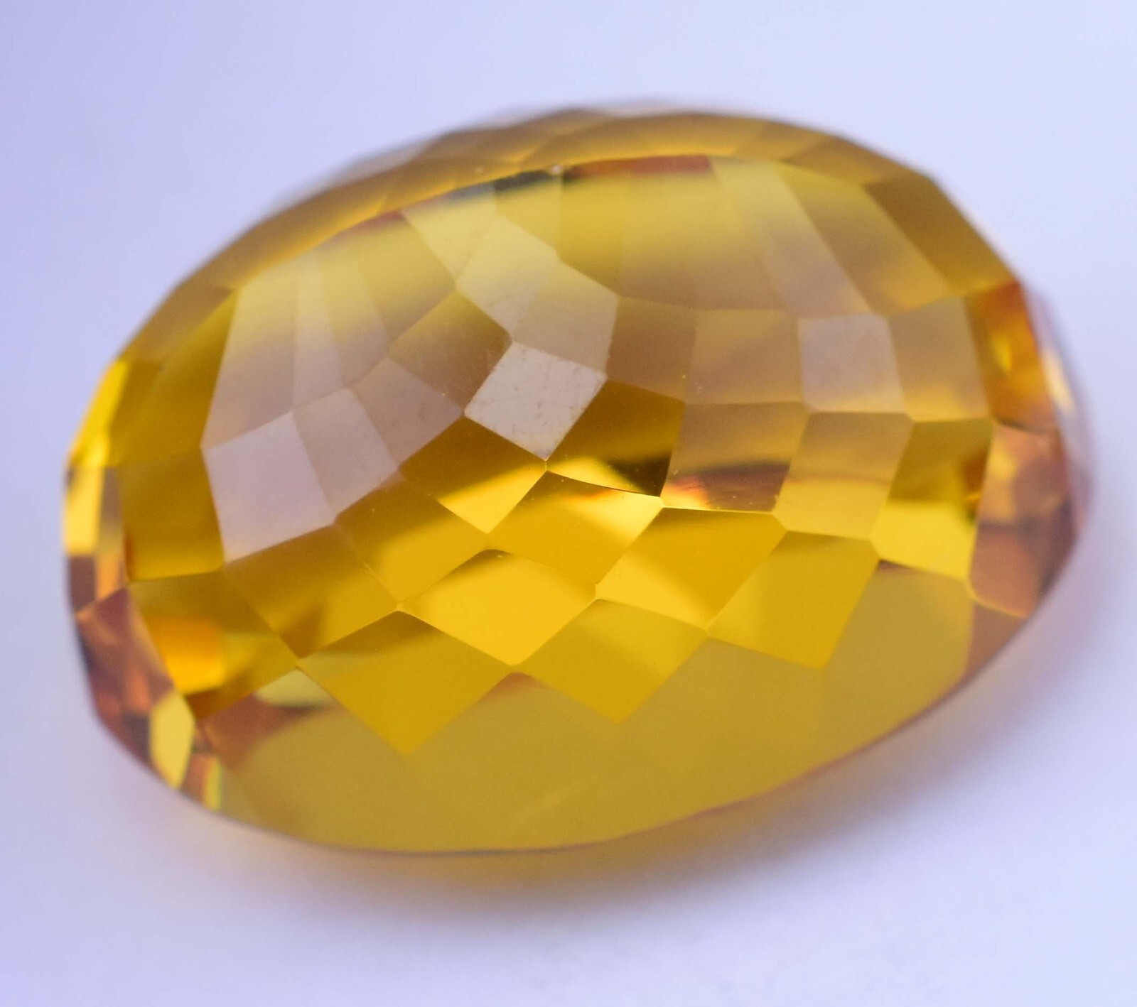 40.55 Ct Flawless Natural Mexico Yellow Opal Certified Oval Cut Loose Gemstone