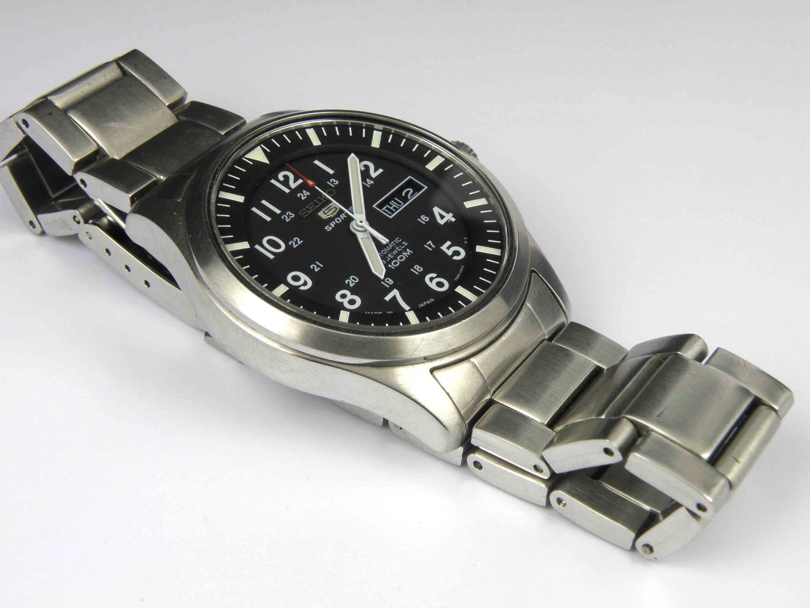 Gents Seiko 5 Automatic Watch 7S36-03J0 – 100m