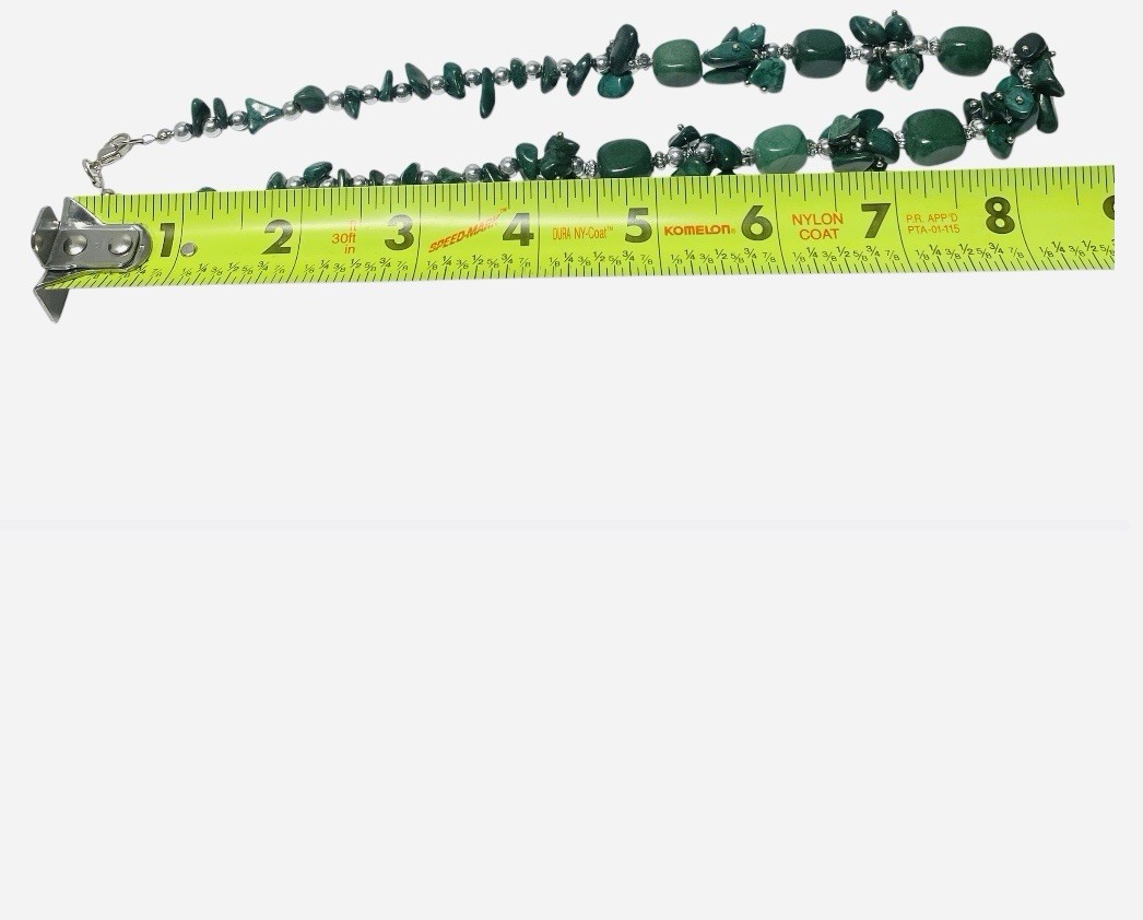 Beautiful VTG Handmade High Quality 3 Pc Necklace Lot Aventurine Ruby Turquoise