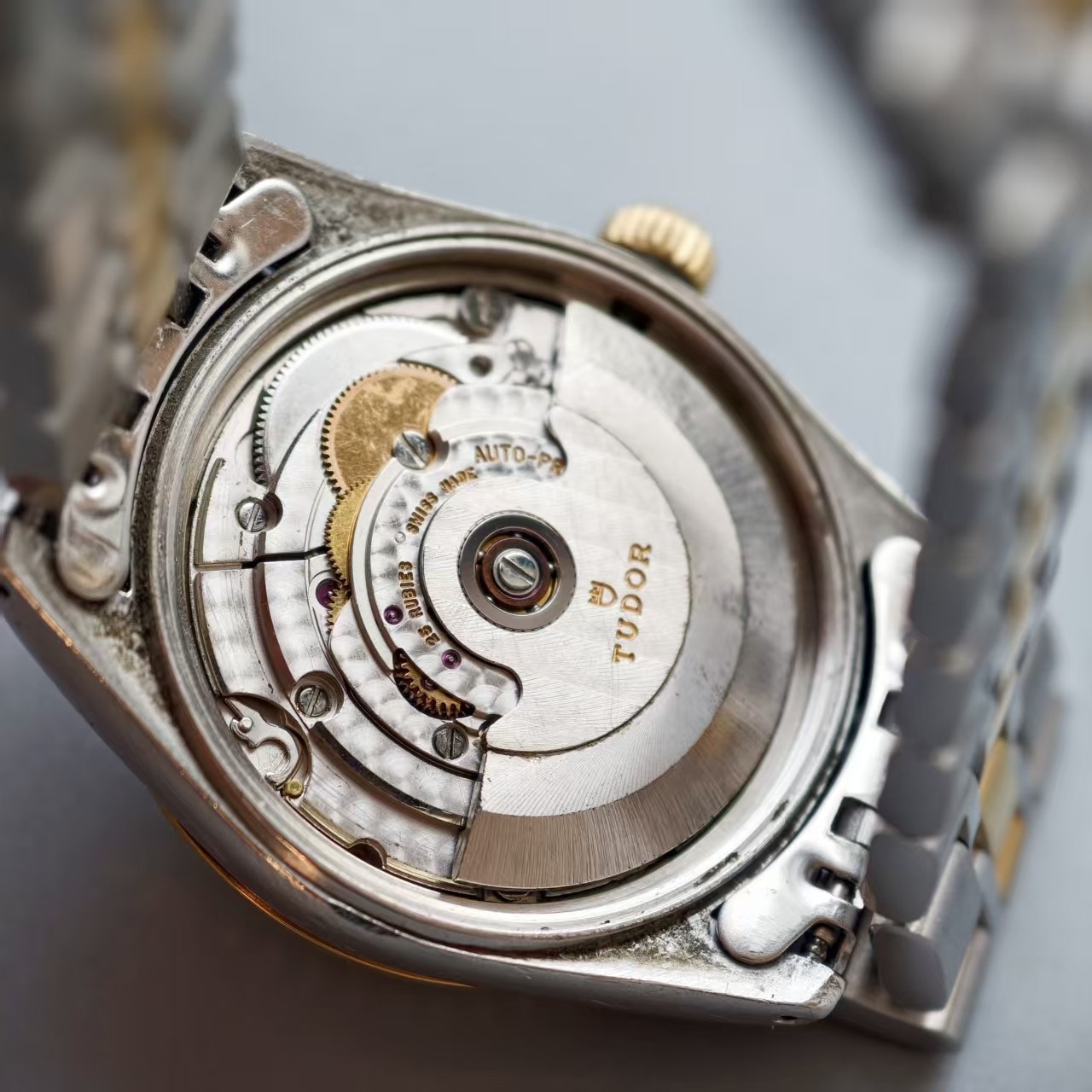 Tudor Gilding Roman Dial 72033 Prince Men’s Watch Automatic 32mm Date