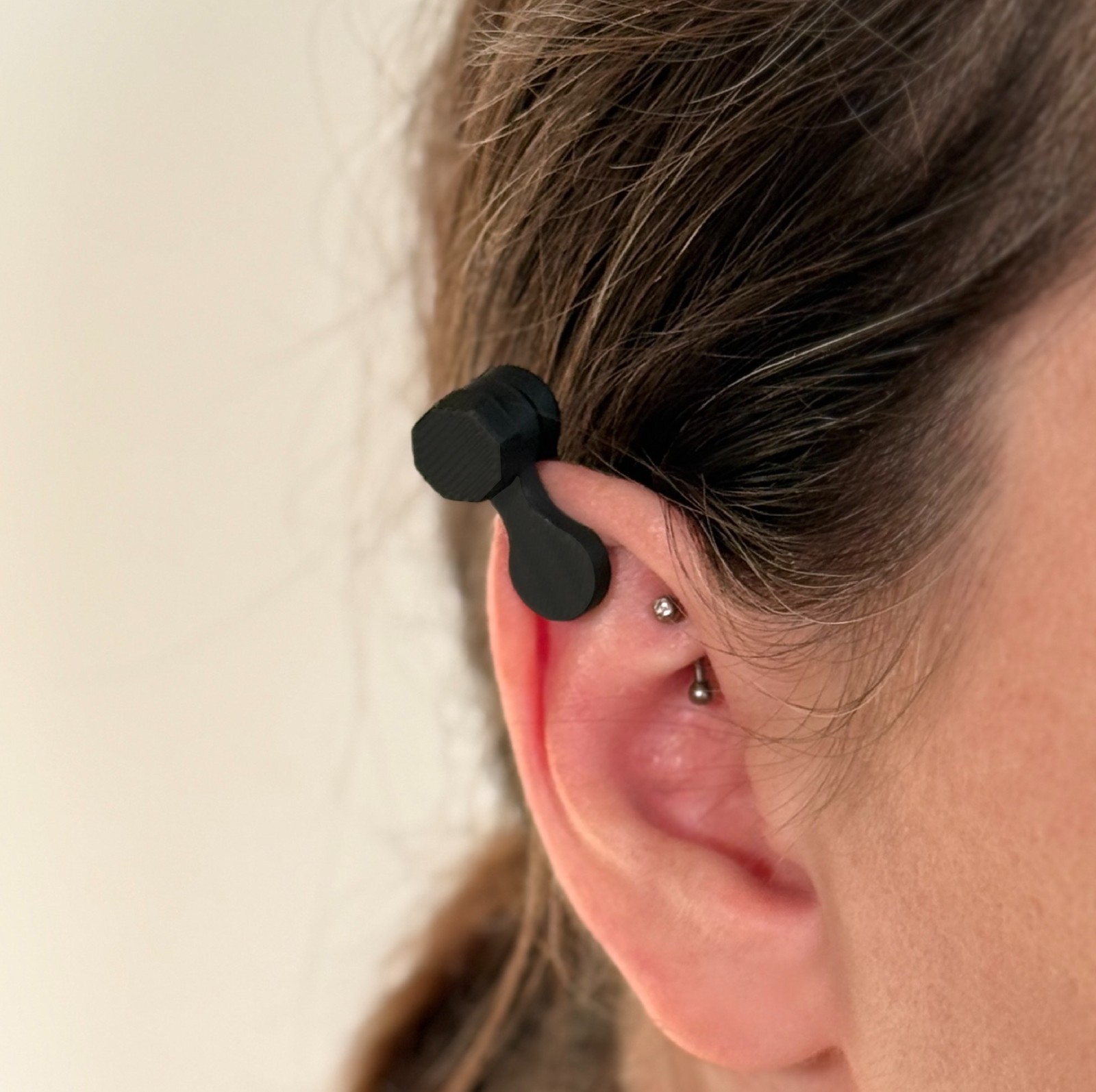 Ear Scar Keloid Medical Compression Earring Pressure Surgery Treatment Half Mini